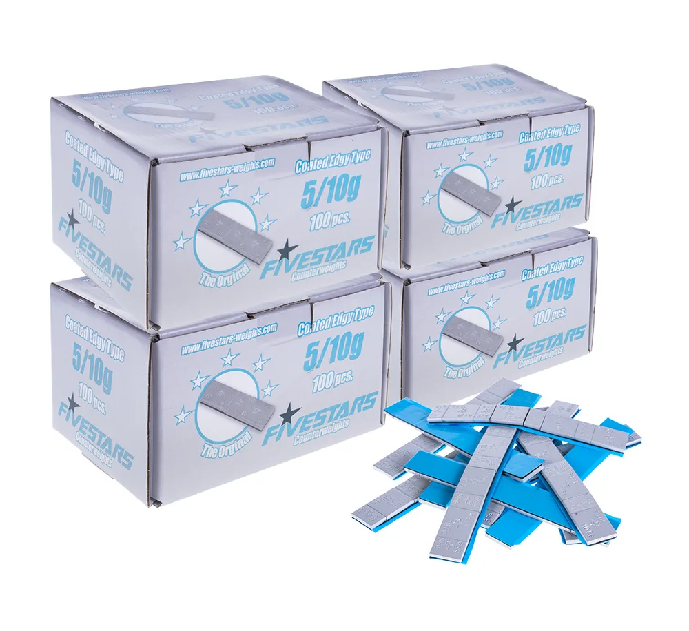 Masses d'équilibrage adhésives Fivestars FE Coated 5/10 g – lot de 400 — vue 5