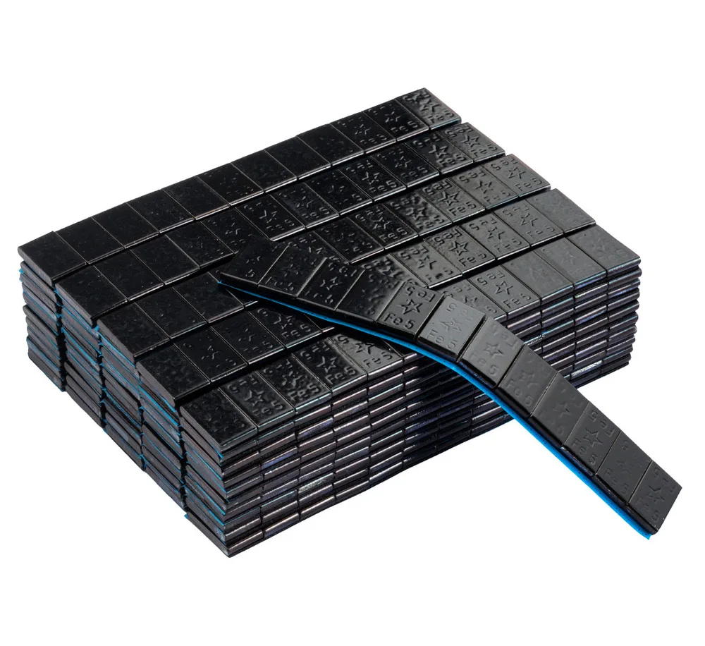 Masses d'équilibrage adhésives Fivestars Black Edgy — vue 2