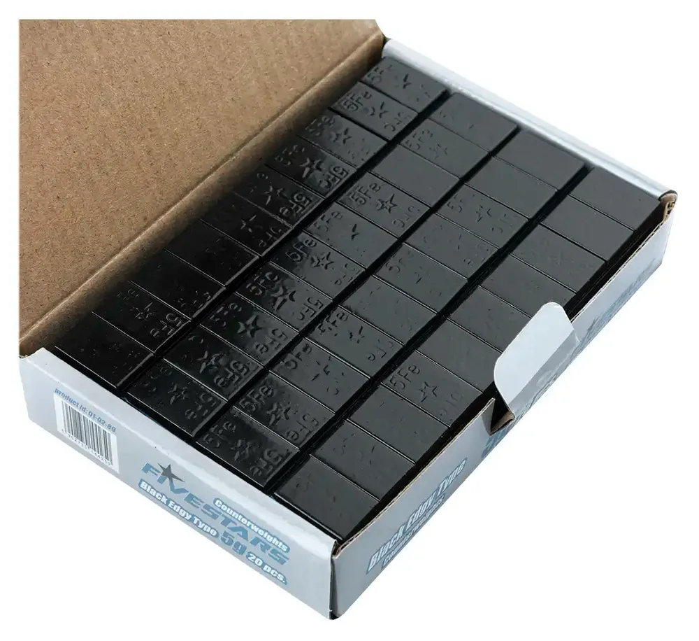 Fivestars Masses adhésives noires acier 01-02-89, 5g Boîte 1kg — vue 2