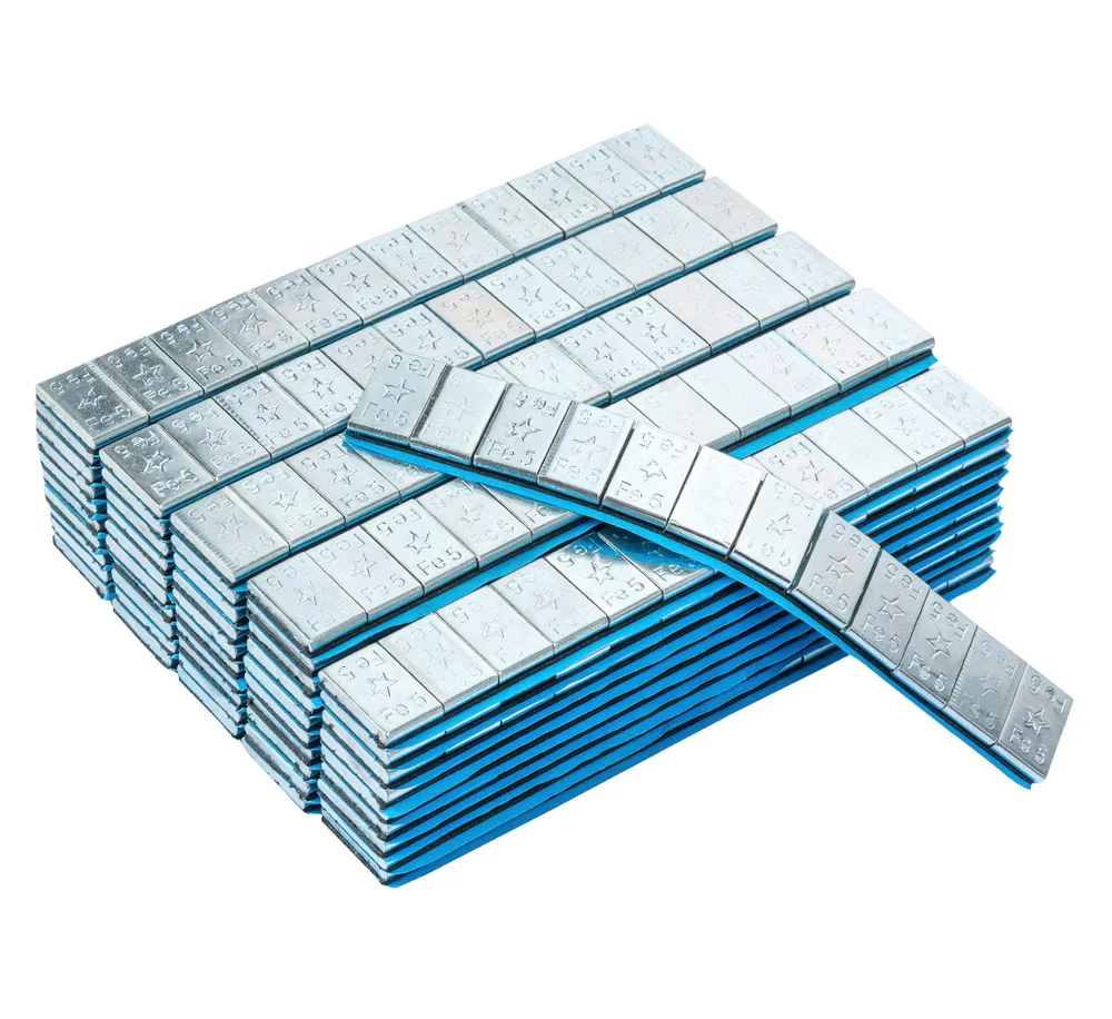 Masses d'équilibrage adhésives FIVESTARS 5G peintes — 50 barrettes — vue 3
