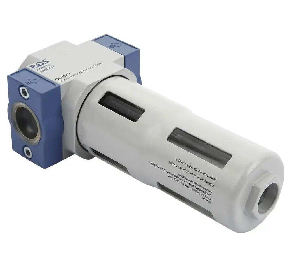 Lubrificateur d'air RQS MIDI 3/4" avec pattes de fixation — vue 3