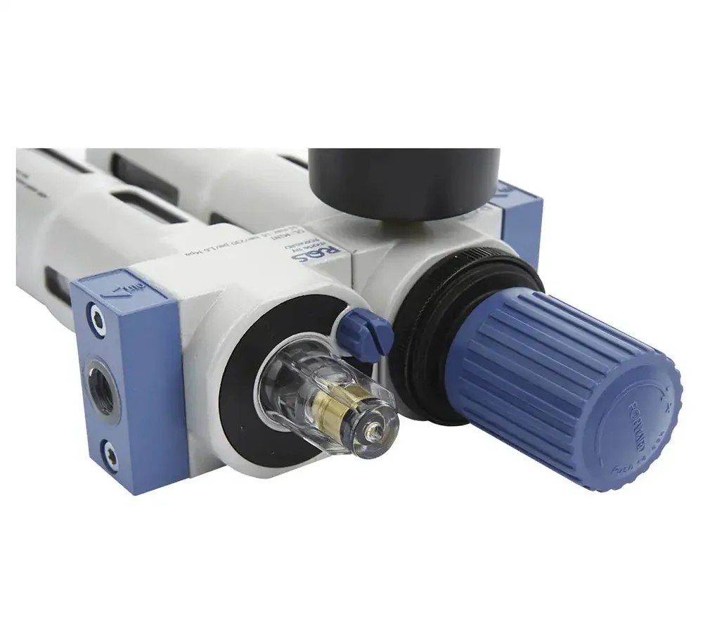 Régulateur de pression avec séparateur d'eau et lubrificateur RQS MINI 1/4" — vue 5