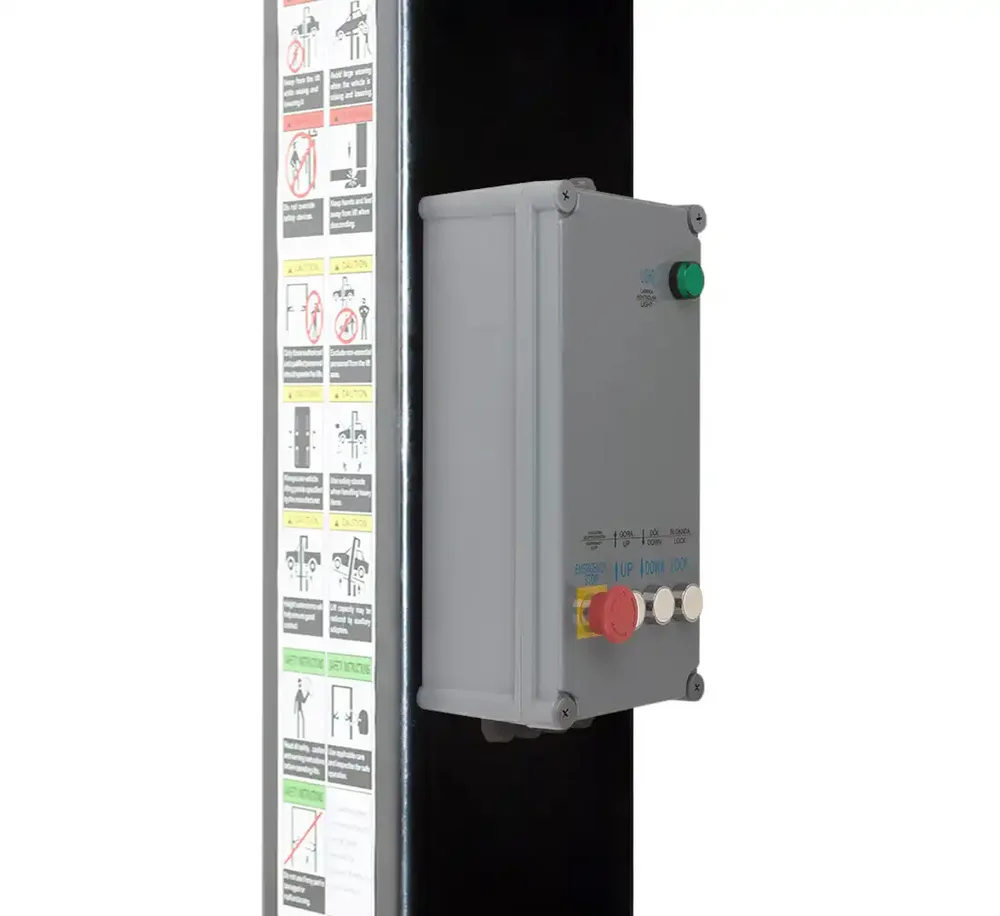 Pont élévateur 2 colonnes automatique REDATS L-260 4T traverse supérieure — vue 2