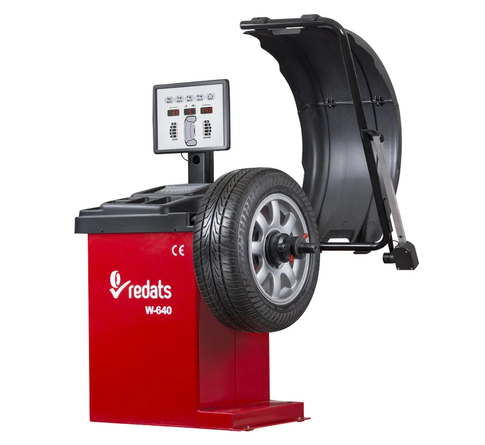 Équilibreuse de roues automatique REDATS W-640 - VL et véhicules utilitaires légers