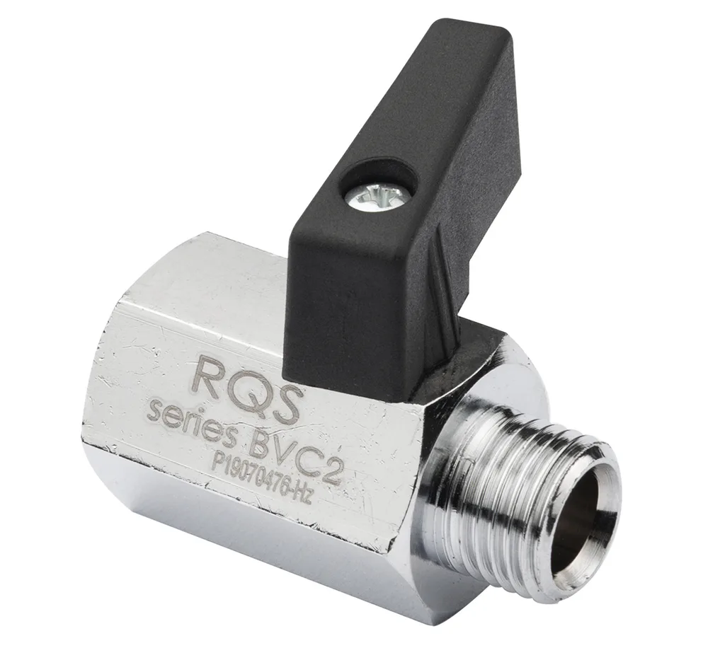 RQS Robinet boule 1/4" femelle-mâle pour D150 - Raccord d'accessoire — vue 2