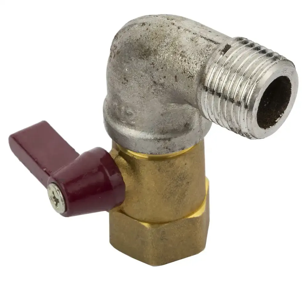 REDATS Robinet boule 1/2" à coude - Filetage D200