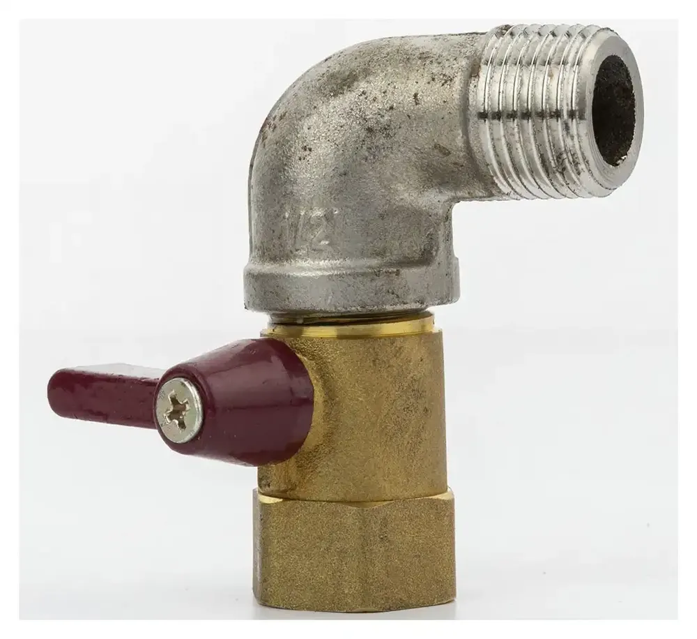 REDATS Robinet boule 1/2" à coude - Filetage D200 — vue 2