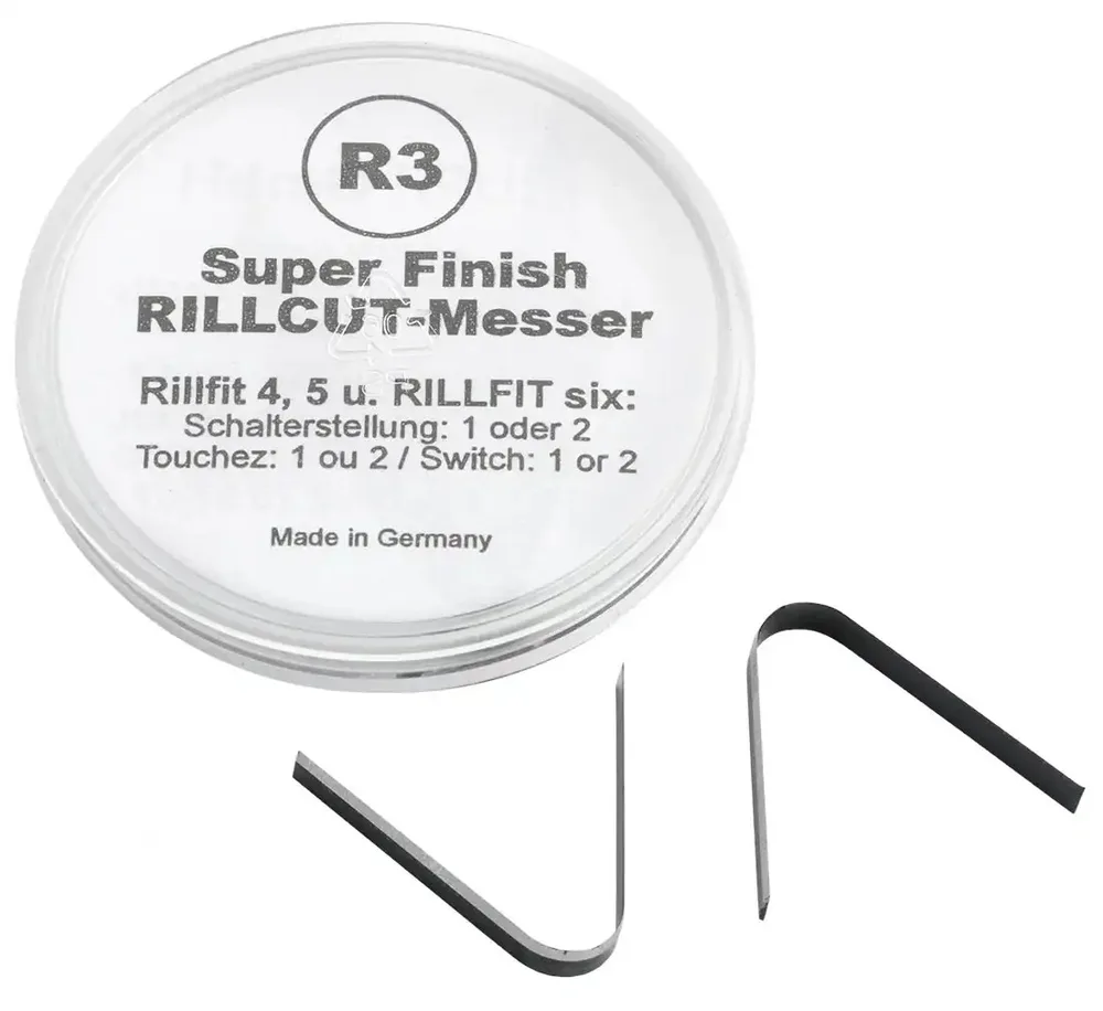 Lames Rillcut R-3 pour recreuseuse RILLFIT - 6-15 mm