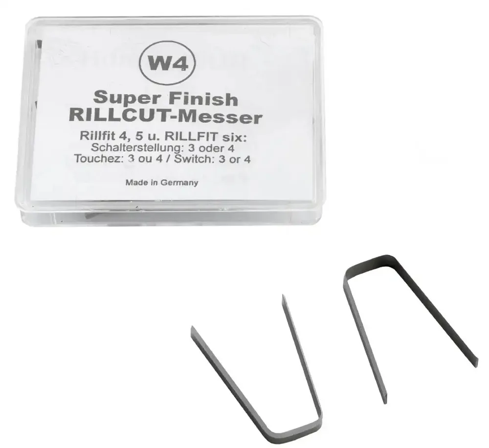 Lames Rillcut W-4 pour recreuseuse RILLFIT - 9-13 mm