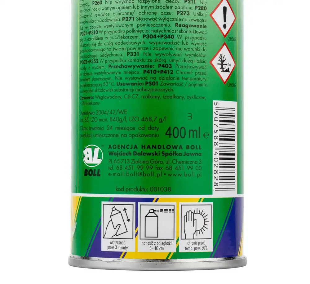 BOLL Spray cuivre 400ml — vue 5