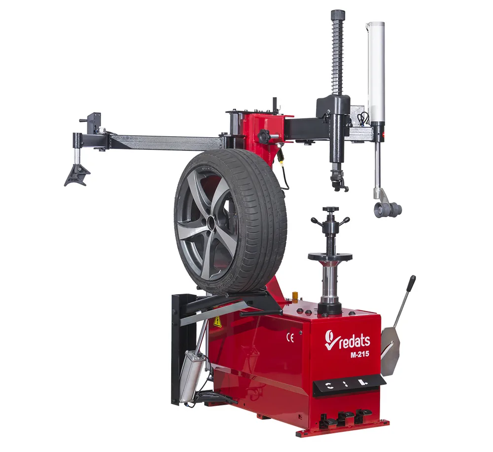 Démonte-pneus semi-automatique REDATS M-215 avec élévateur et bras presseur RUN-FLAT