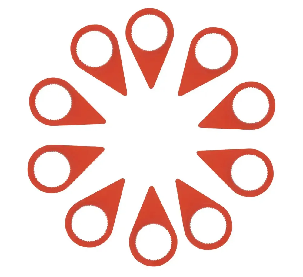 REDATS Checktorque – Indicateurs de desserrage d'écrou 29 mm – lot de 10