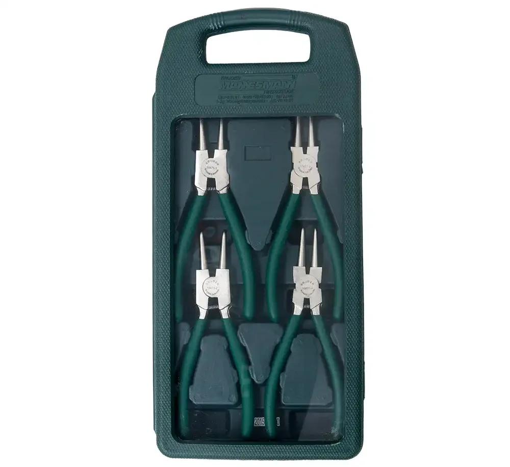 MANNESMANN Jeu 4 pinces pour circlips seguro - Norme DIN 471/472
