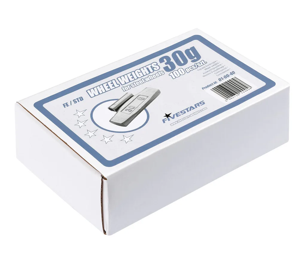 Masses à clip jantes acier 30g — vue 5
