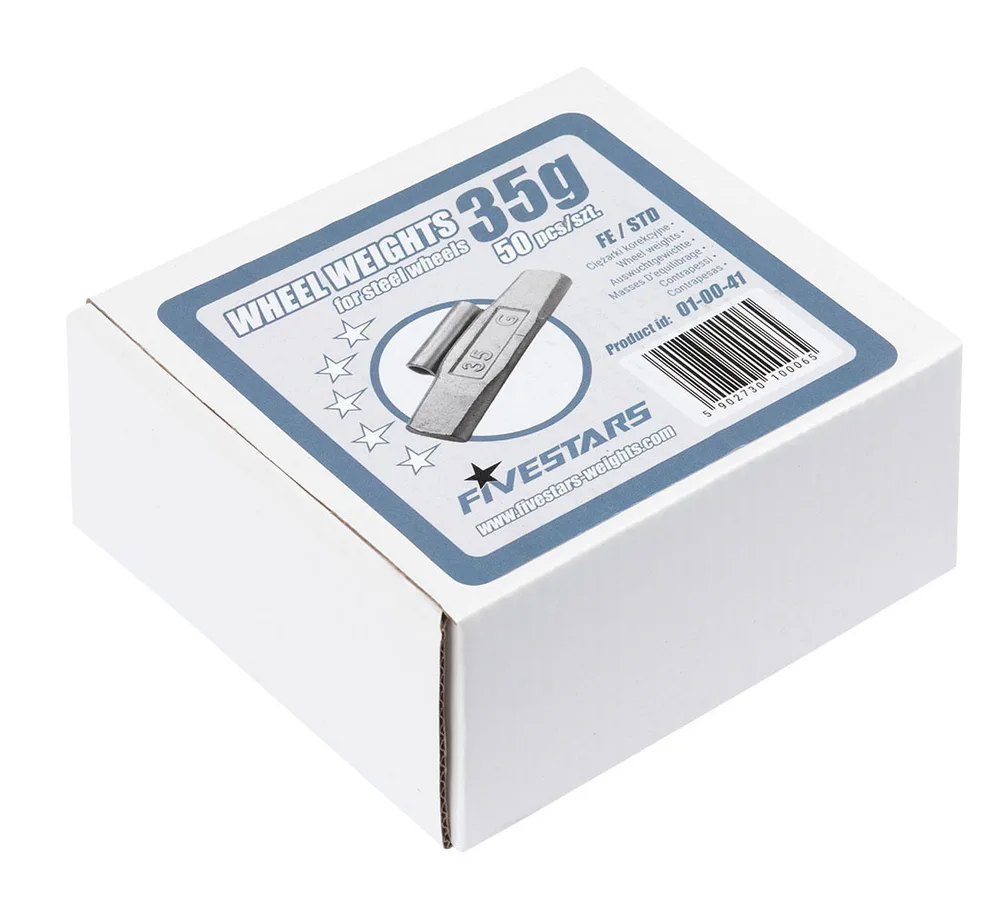 Masses à clip jantes acier 35g — vue 5