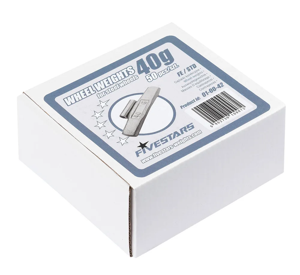 Masses à clip jantes acier 40g — vue 5