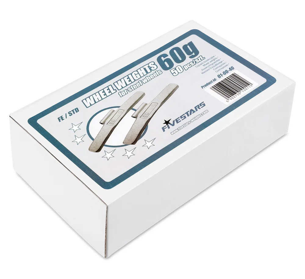 Masses à clip jantes acier 60g — vue 5