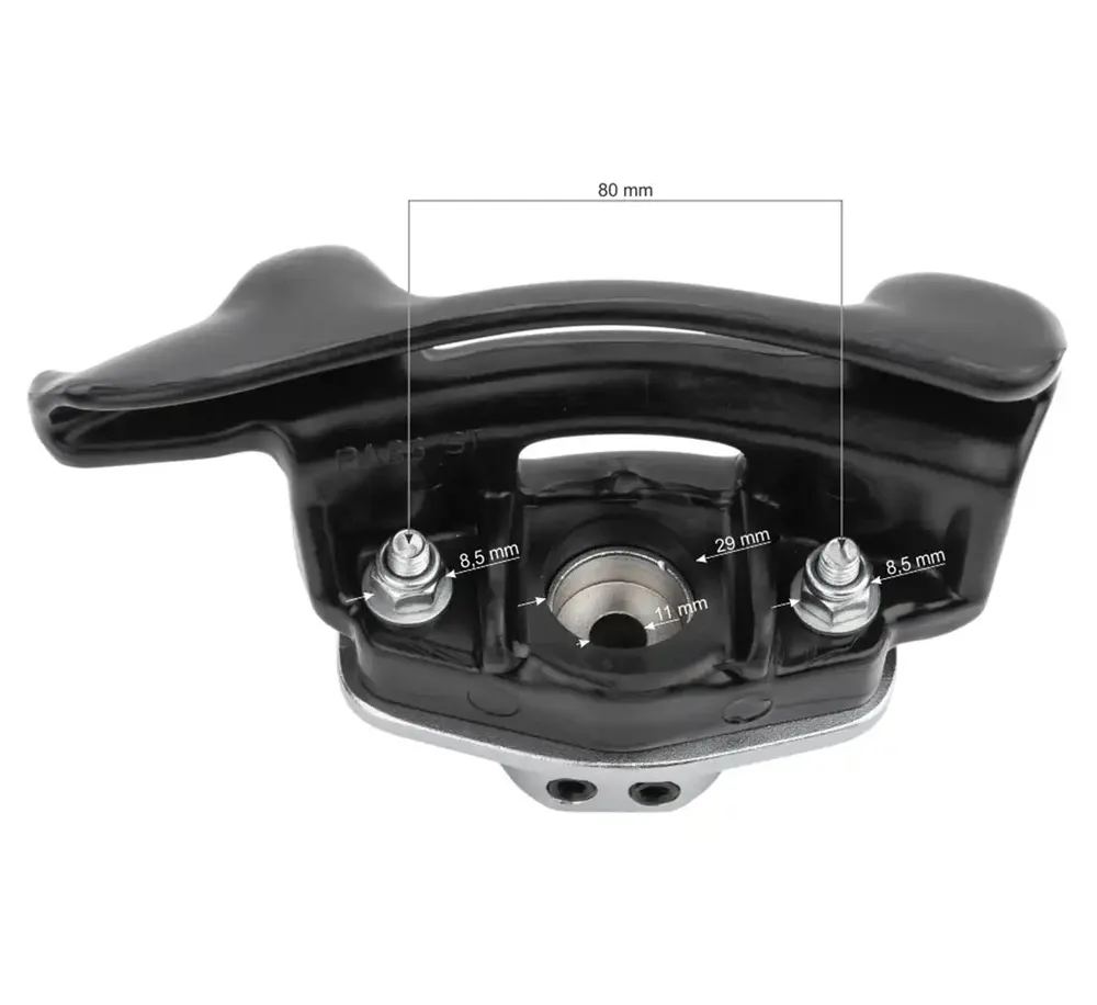 Tête de montage composite complète avec manche REDATS 12-01-87 pour BOSCH, SICAM, ACCUTURN, BEISSBARTH, TECALEMIT