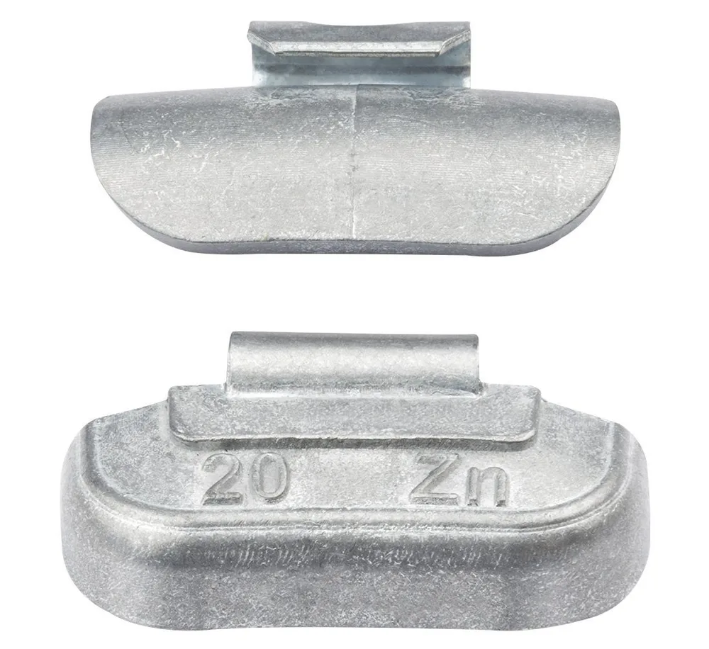 Contrepoids zinguées 20G - 100 pièces — vue 2