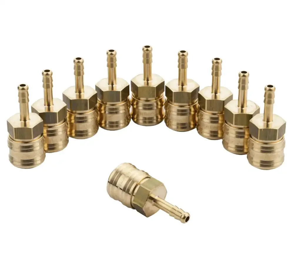 Raccord rapide RQS type 26 pour tuyau 6 mm (lot de 10)