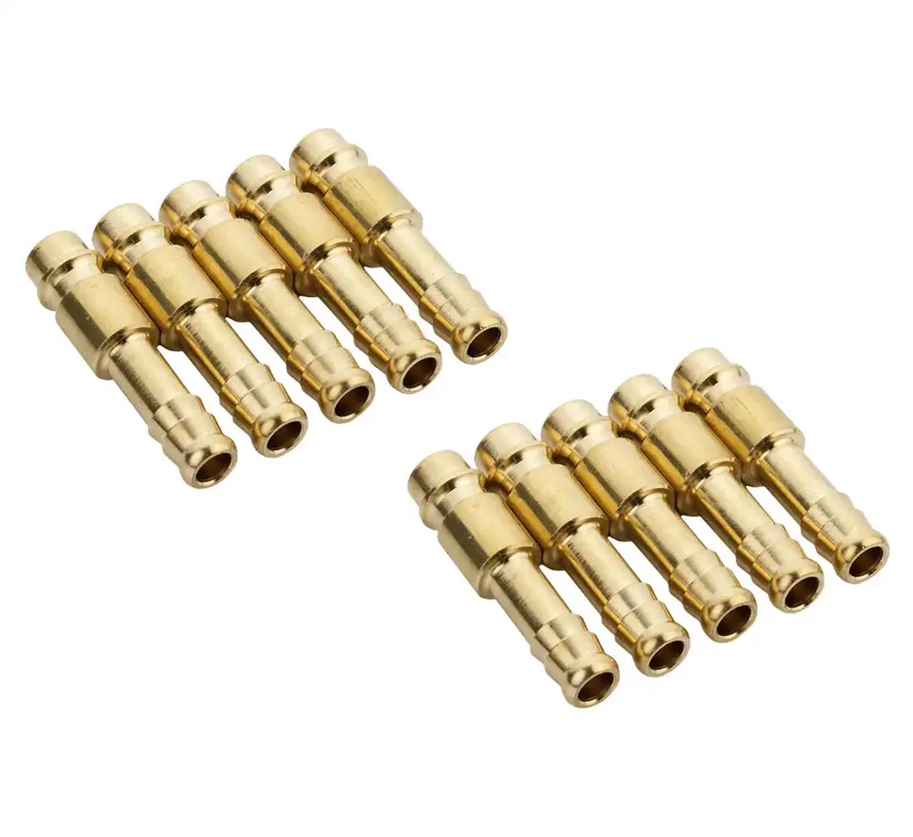 Embout rapide RQS type 26 à douille cannelée pour tuyau 8 mm — lot de 10 — vue 2