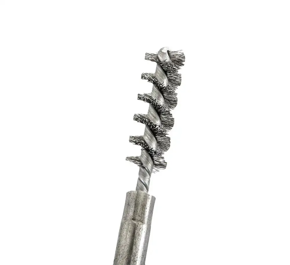Brosse métallique cylindrique pour outil électroportatif - 8x25 mm — vue 2