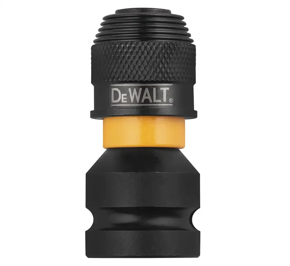 Adaptateur DeWalt carré 1/2" vers hexagonal 1/4" — vue 3
