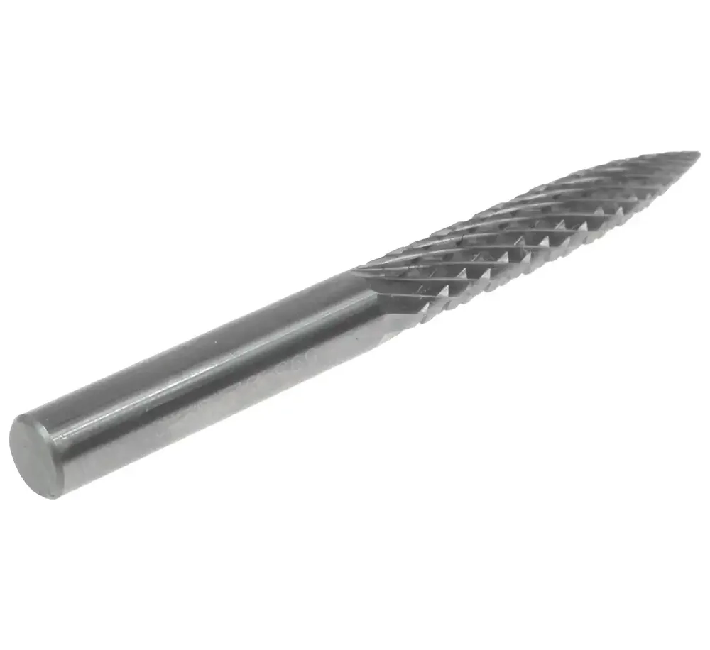 Fraise Tip Topol 6 mm pour élimination et usinage du câblage de pneu — vue 3