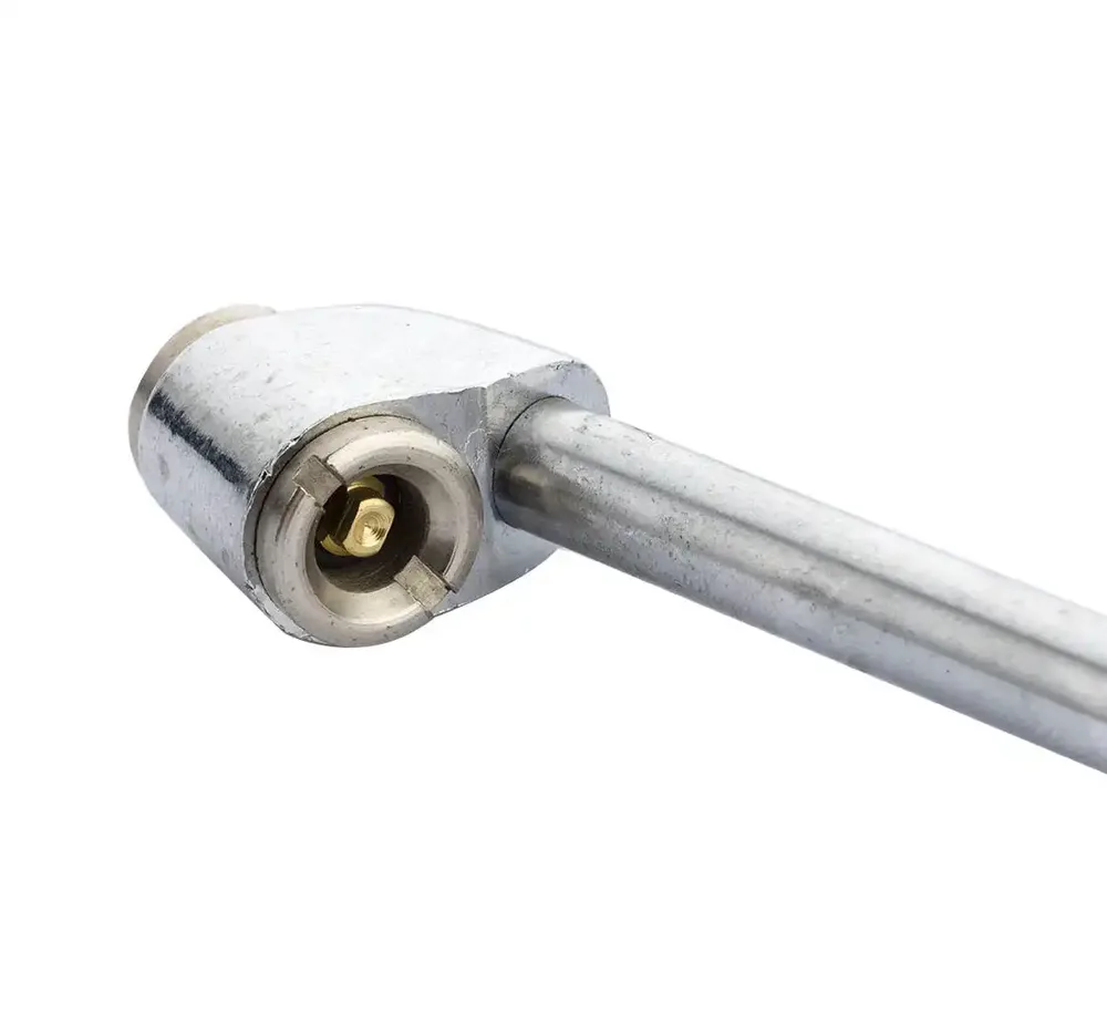 Rallonge de gonflage roues jumelées 146 mm - filetage 1/4" — vue 2