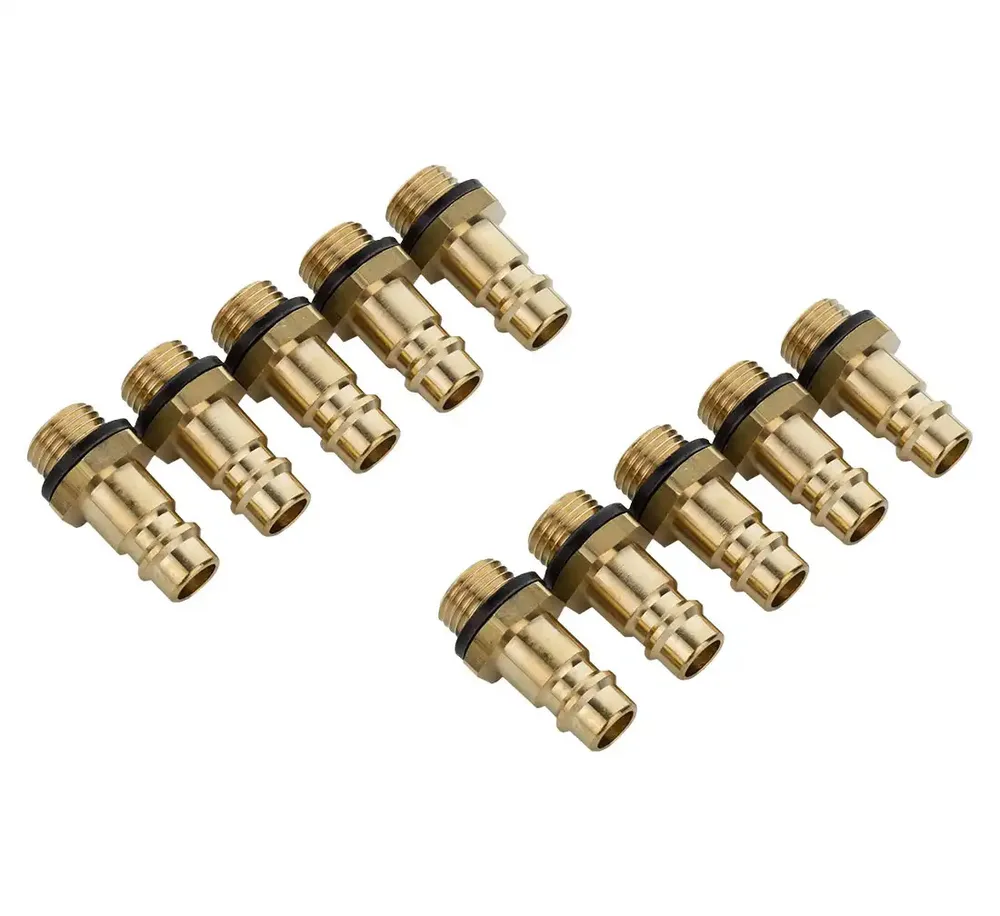 Embout rapide RQS série 26 filetage mâle 1/4" — lot de 10 — vue 2