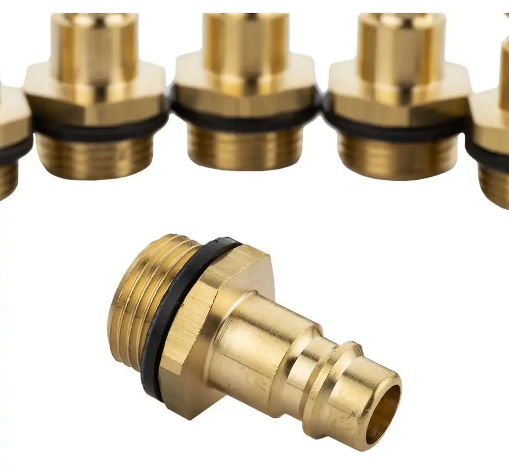 Embout rapide RQS série 26 filetage mâle 3/8" — lot de 10 — vue 2