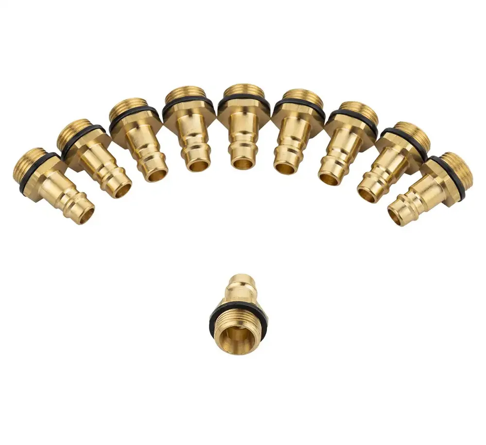 Embout rapide RQS série 26 filetage mâle 3/8" — lot de 10 — vue 3