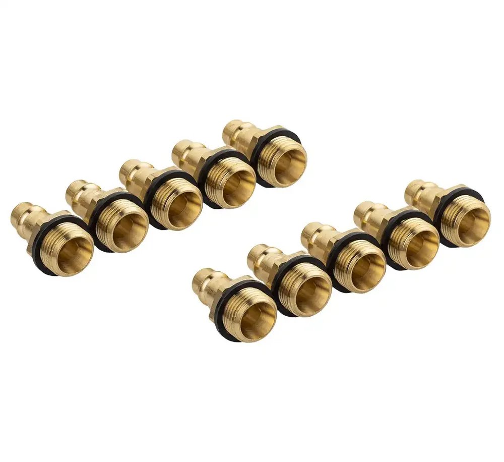 Embout rapide RQS série 26 filetage mâle 3/8" — lot de 10 — vue 5