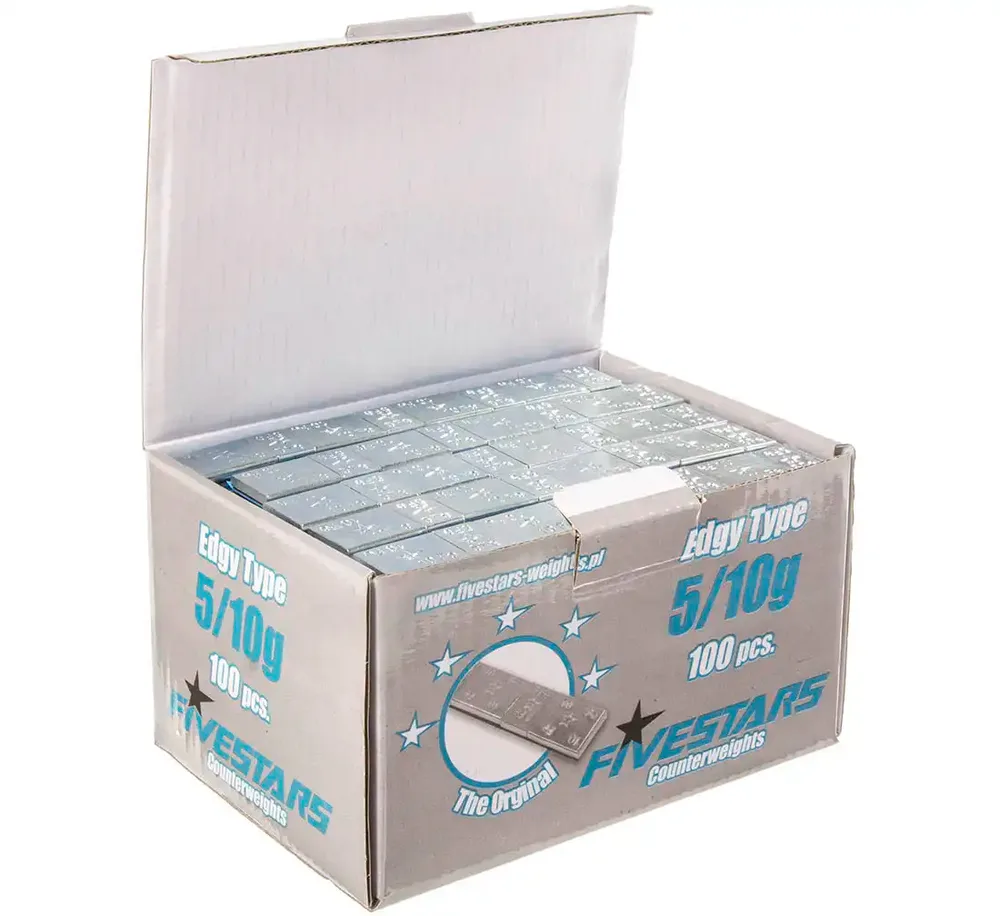 Masses d'équilibrage adhésives Fivestars FE Coated 5/10 g – 400 barrettes — vue 3