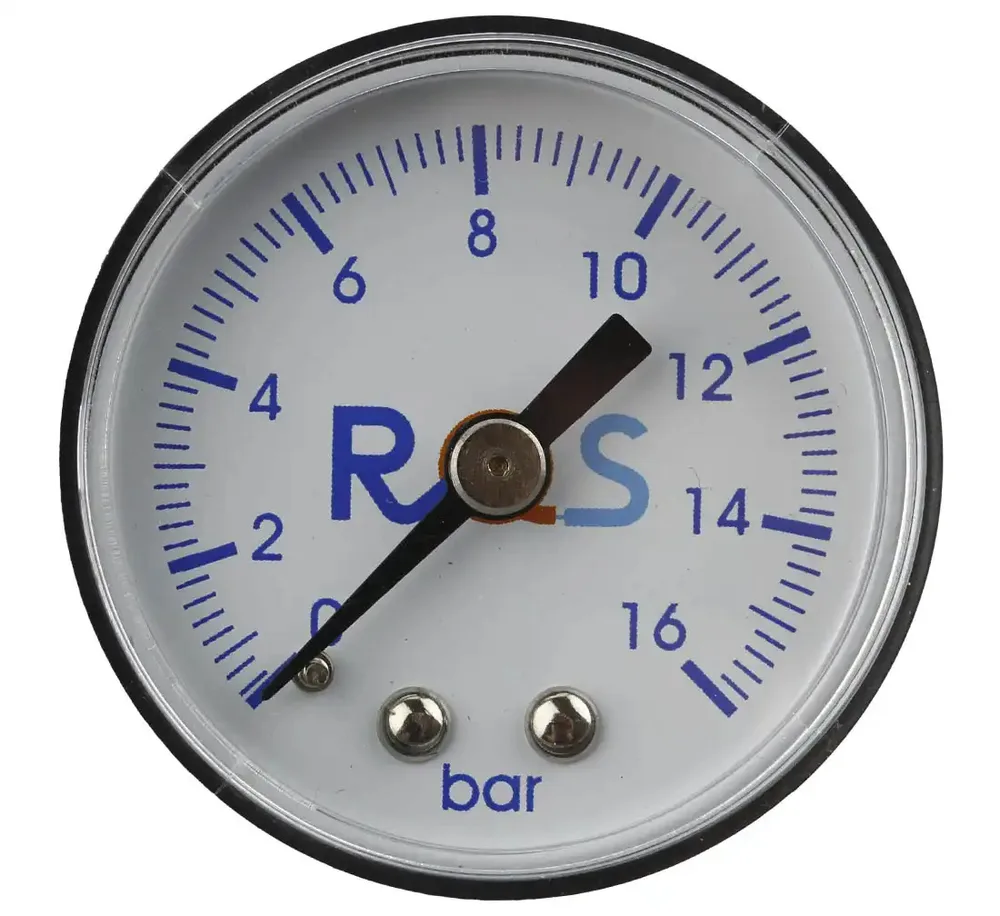 Manomètre 0-16 bar RQS — raccord 1/8"