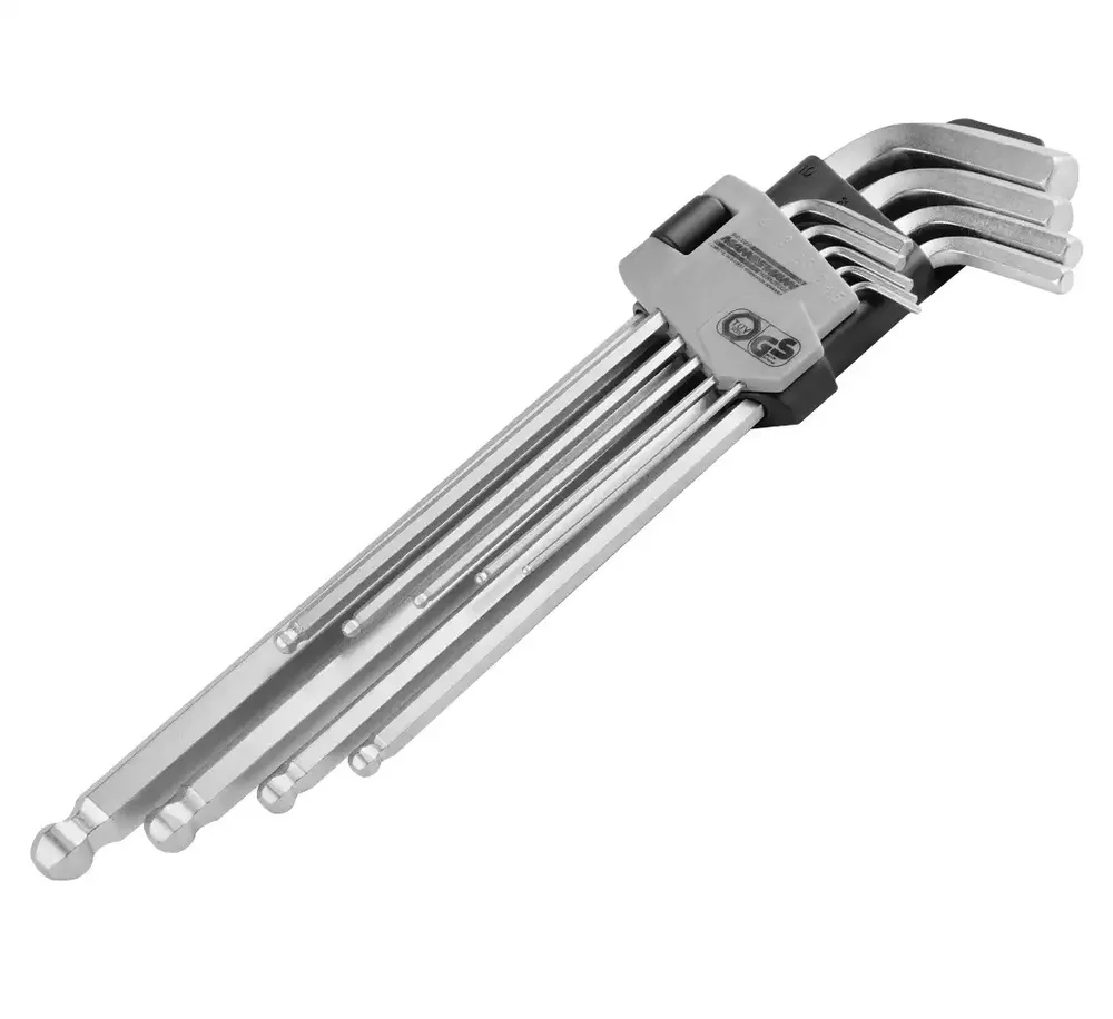 MANNESMANN Jeu 18 clés hexagonales et Torx L-shape - Acier CrV chromé poli — vue 5