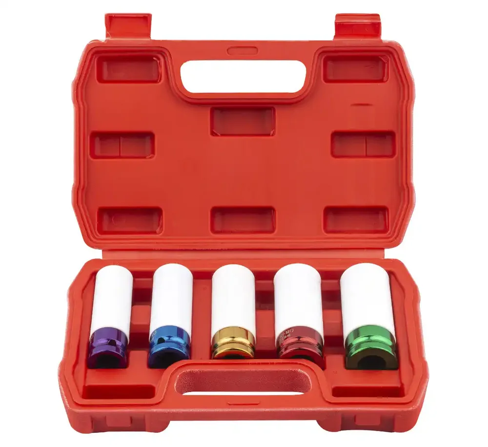 Coffret douilles à chocs ALU REDATS 1/2" - 15, 17, 19, 21, 22 mm — vue 2