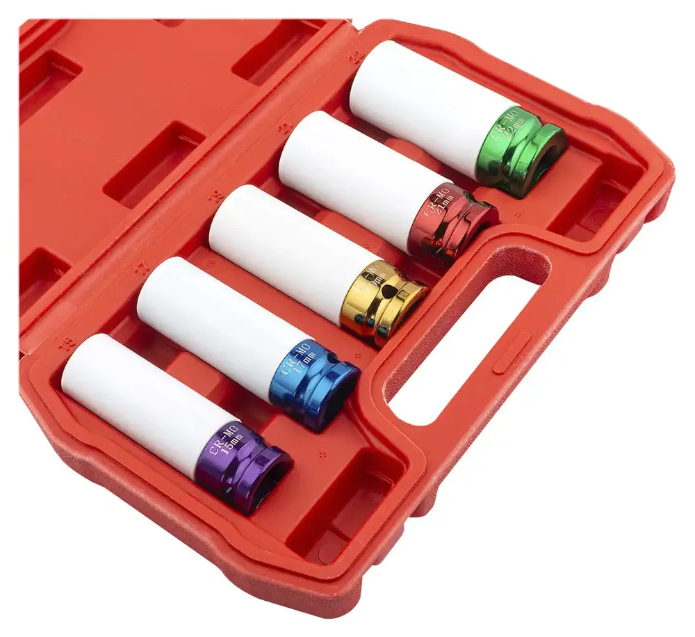 Coffret douilles à chocs ALU REDATS 1/2" - 15, 17, 19, 21, 22 mm — vue 4