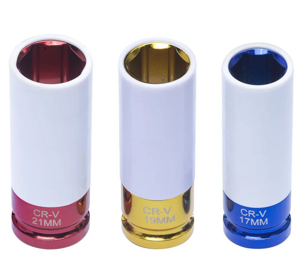 Jeu de douilles à chocs ALU REDATS 1/2" - 17, 19, 21 mm — vue 5