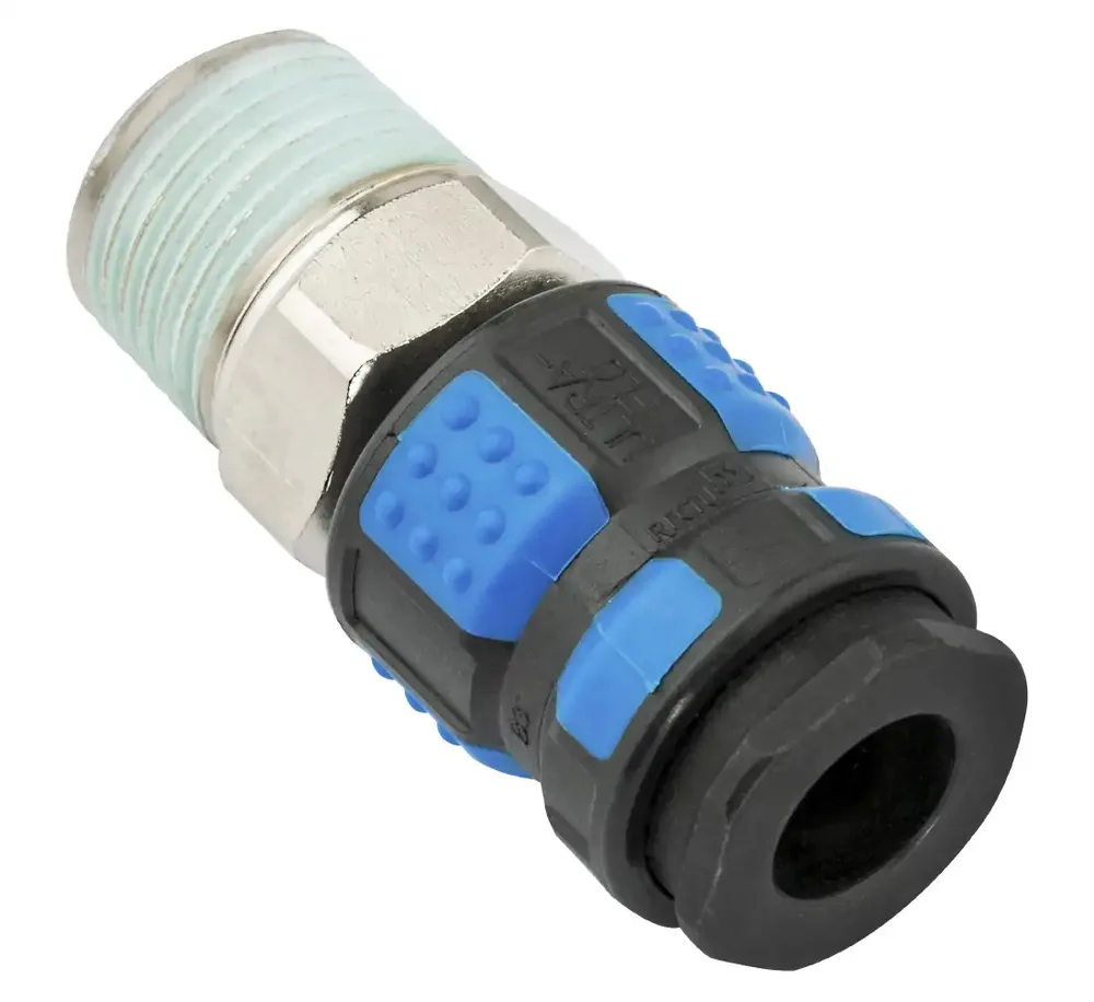 Raccord rapide industriel RQS série 1625 ULTRAFLO - filetage mâle 1/2" — vue 2