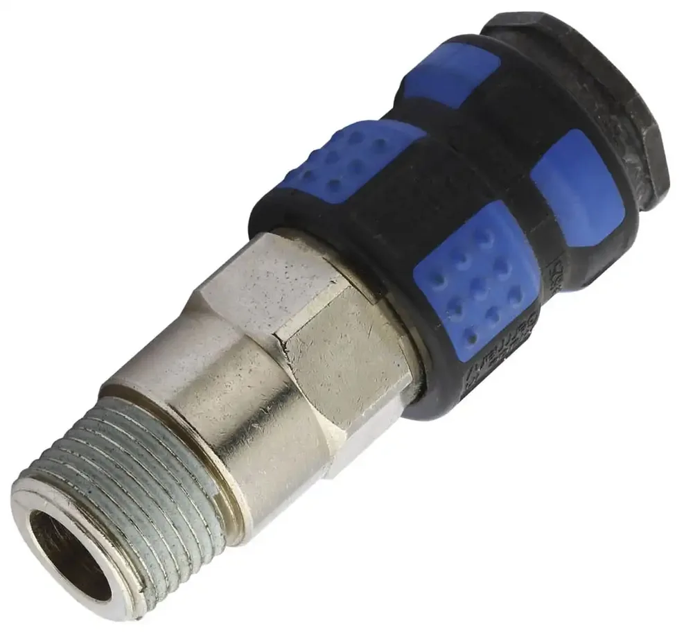 Raccord rapide industriel RQS série 1625 ULTRAFLO - filetage mâle 3/8" — vue 2