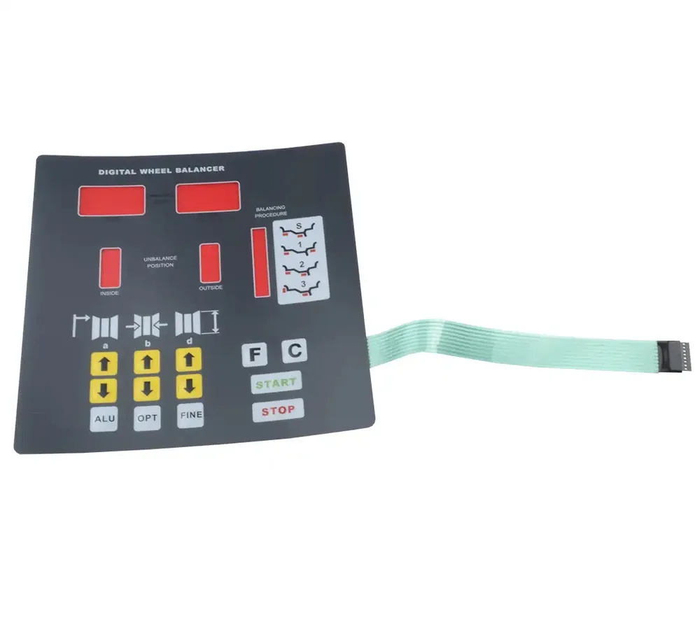 Clavier de commande REDATS pour équilibreuse W-200 — vue 2