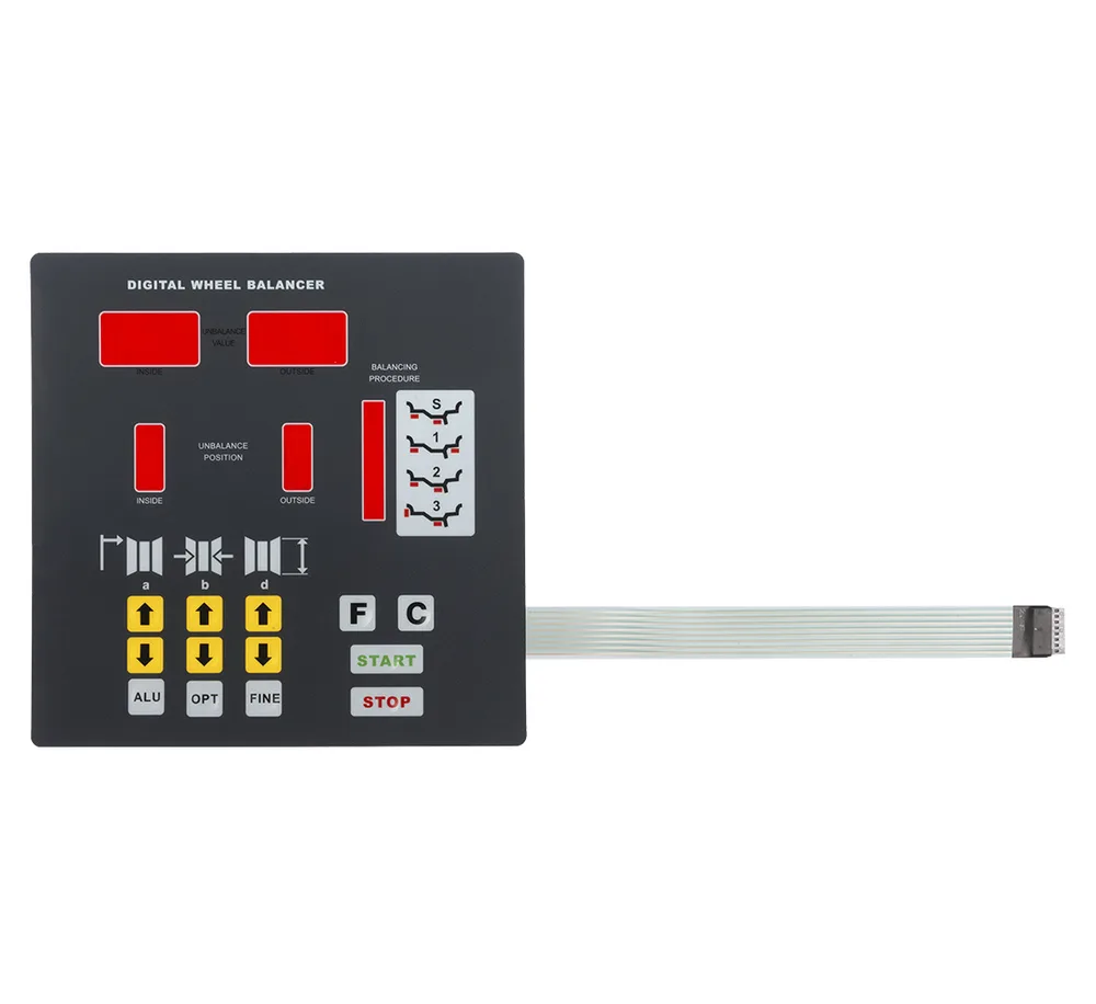 Clavier de commande REDATS pour équilibreuse W-200 — vue 3