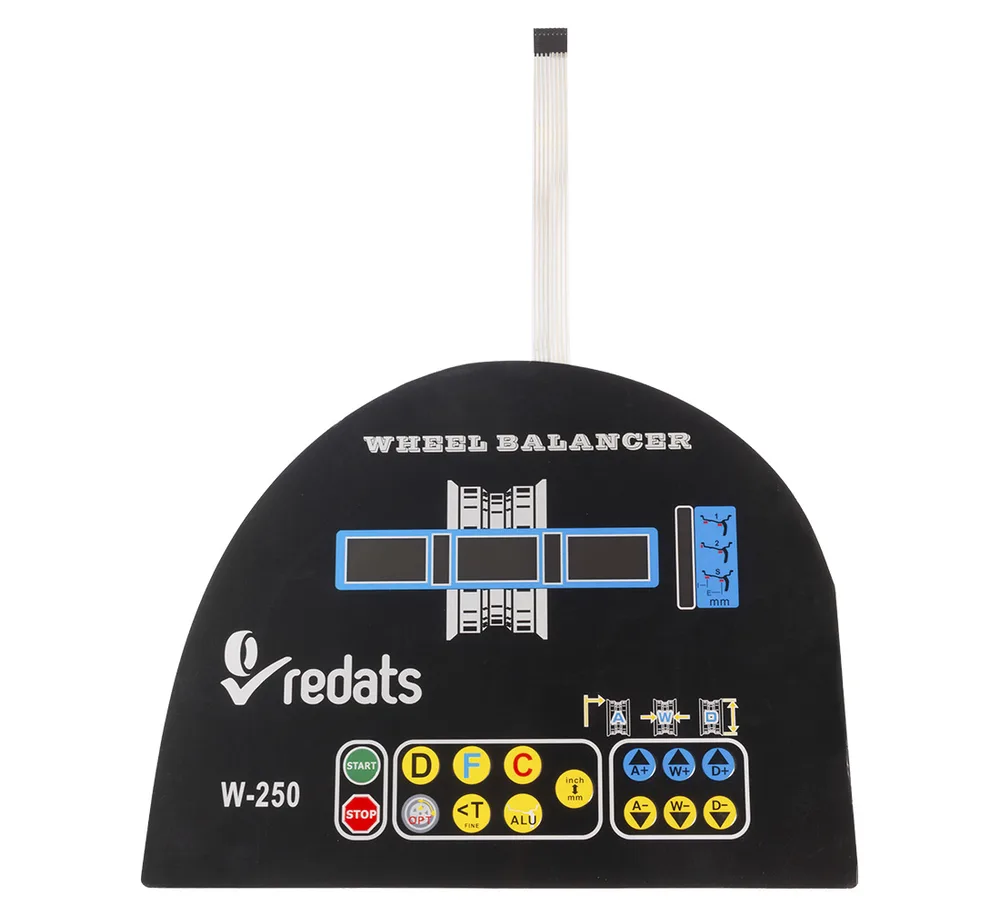 Clavier de commande REDATS pour équilibreuse W-240 / W-250