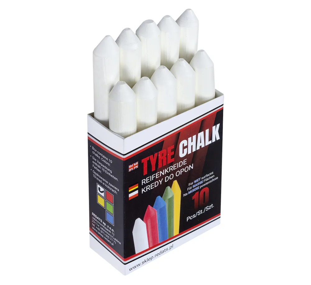 Craies de marquage REDATS Premium - blanches - 10 pièces — vue 3