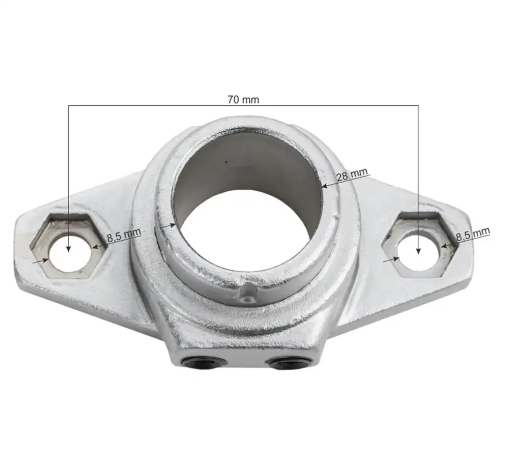 Adaptateur de fixation pour tête composite REDATS 12-01-93 - HUNTER, CORGHI, SICE, MONDOLFO, HOFMANN, BEISSBARTH, HAWEKA — vue 2