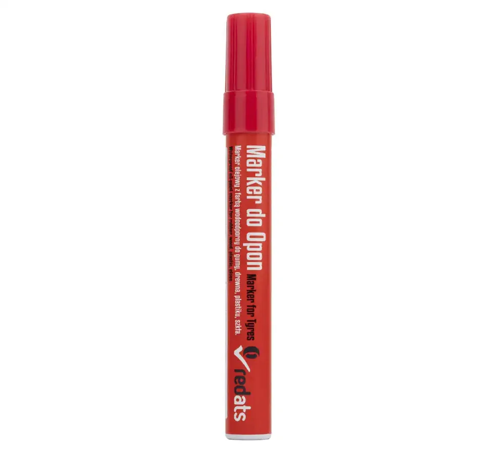 Marqueur à l'huile pour pneus REDATS - rouge - 1 pièce — vue 5