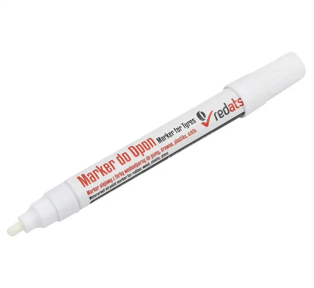 Marqueur à l'huile pour pneus REDATS - blanc - 1 pièce — vue 3