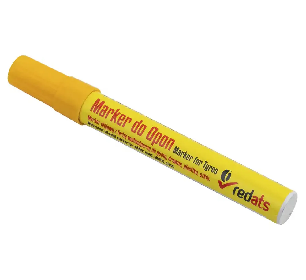 Marqueur à l'huile pour pneus REDATS - jaune - 1 pièce — vue 2