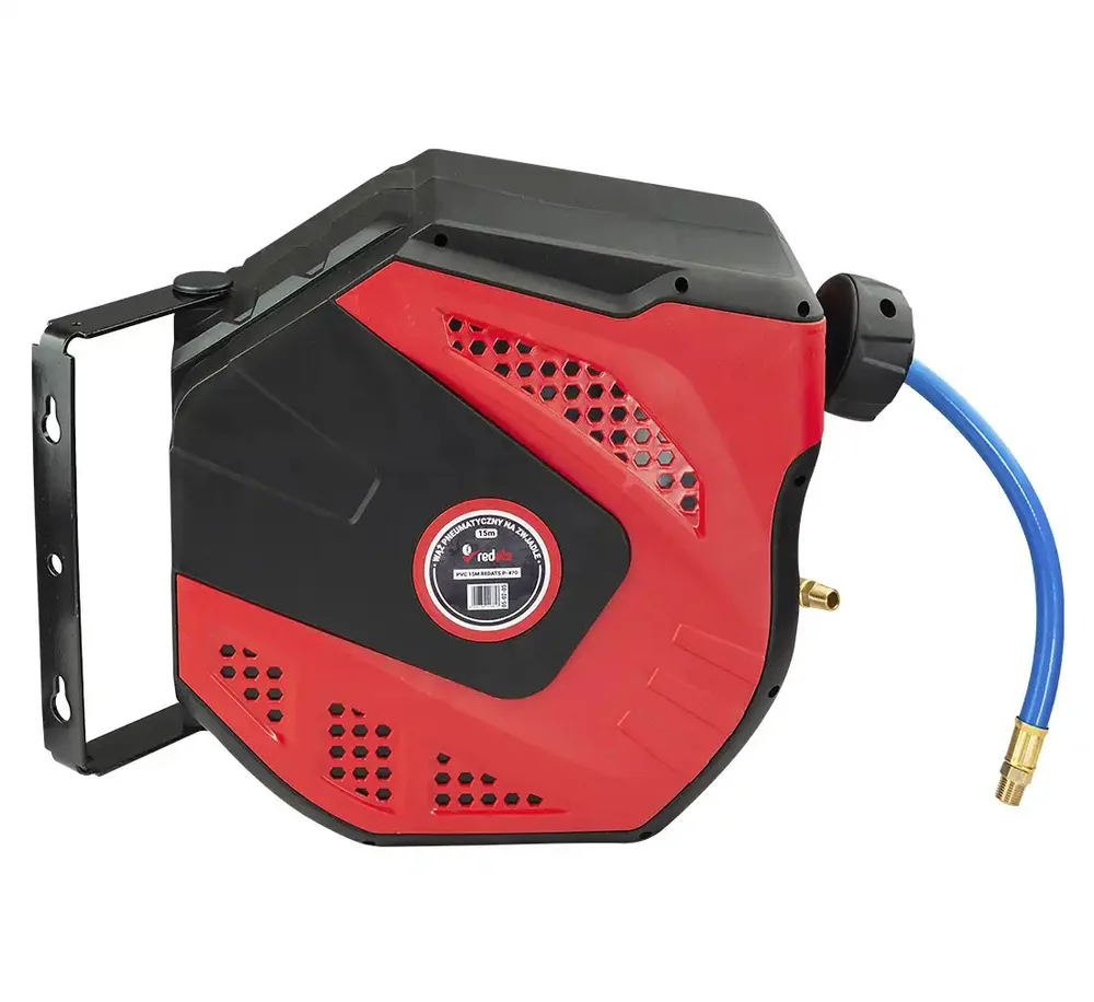 Tuyau d'air PVC sur enrouleur REDATS P-470 — 15 m — vue 2
